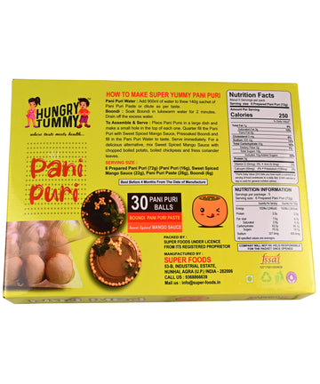 Pani Puri Box