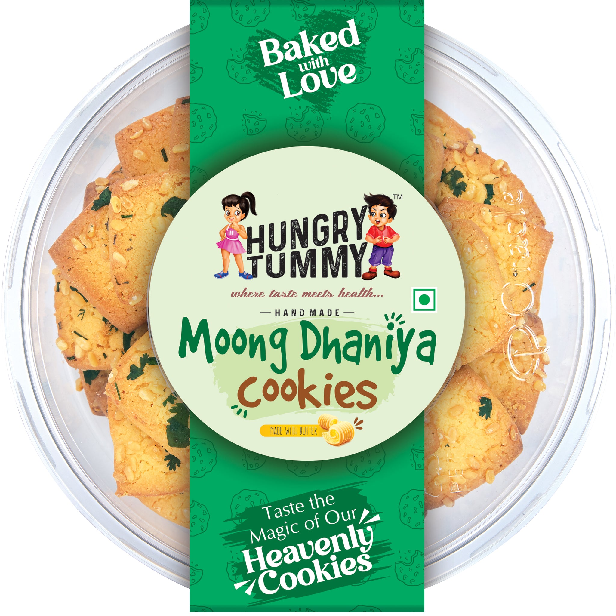 Moong Dhaniya Cookies